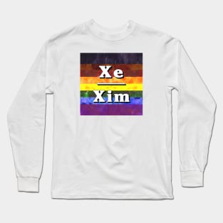 Xe-Xim Pronouns: Inclusive Long Sleeve T-Shirt